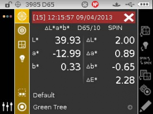 فام سنج پرتابل تک زاویه Ci64 3